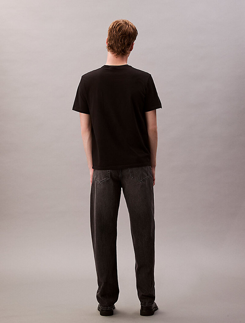 Calvin Klein Siyah Renkli Erkek CK Pride25 T-shirt