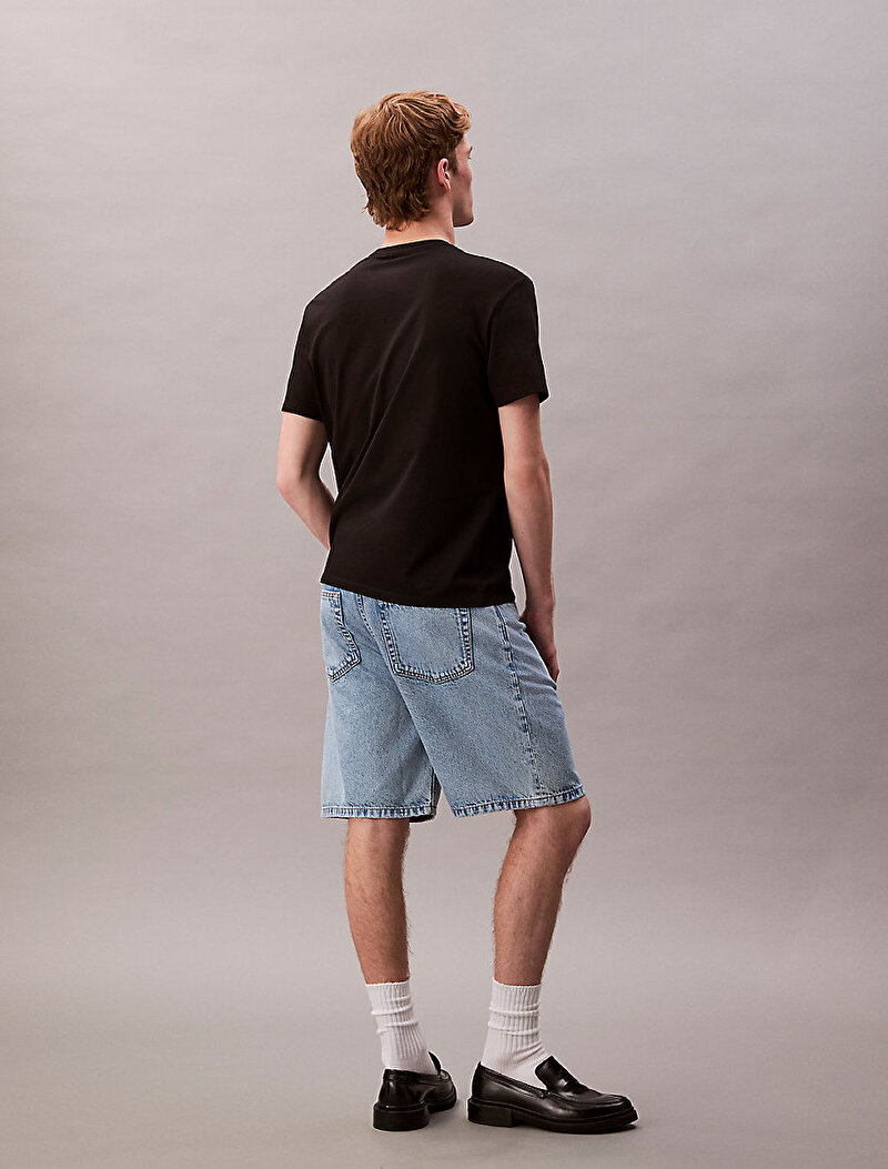 Calvin Klein Siyah Renkli Erkek 20s Calvin Klein T-shirt