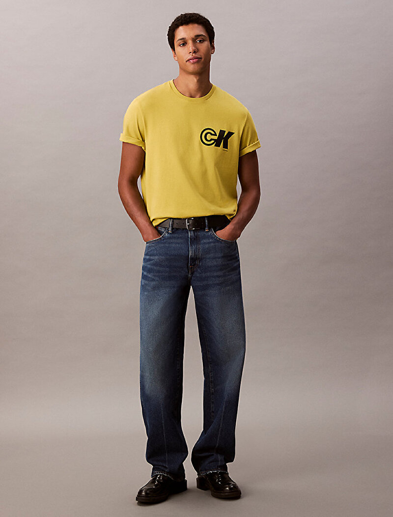 Erkek 20s Ck Sport Logo T-shirt