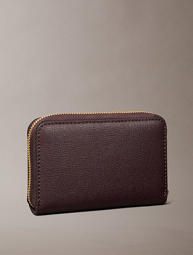 Calvin Klein Kırmızı Renkli Kadın Foil Logo Medium Cüzdan