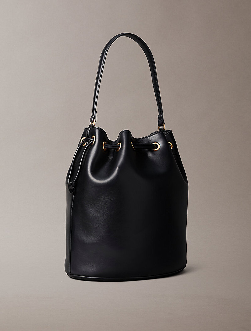 Calvin Klein Siyah Renkli Kadın Sandi Bucket Çapraz Çanta
