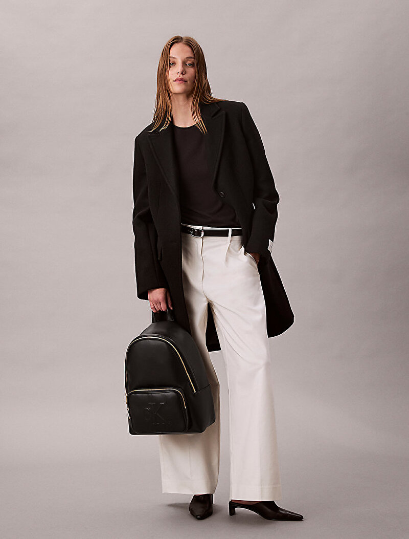 Calvin Klein Siyah Renkli Kadın Sandi Slim Sırt Çantası