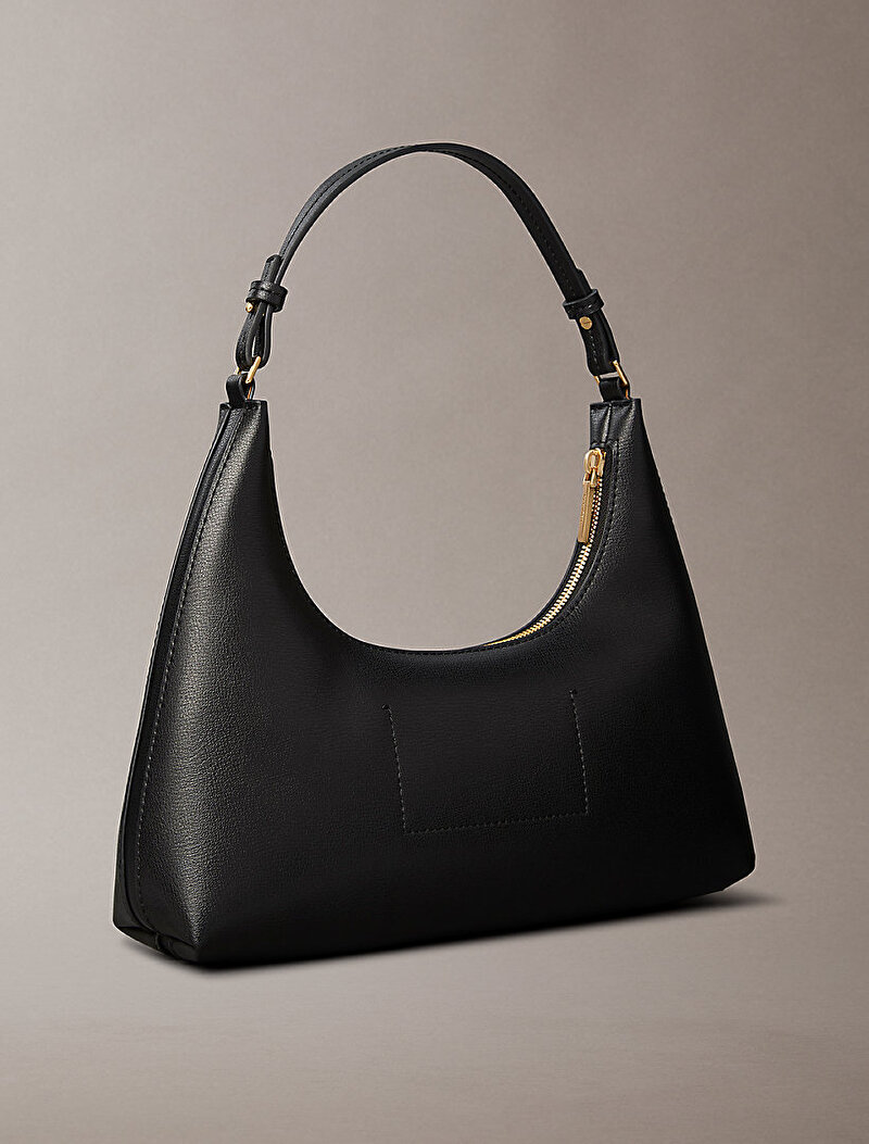 Calvin Klein Siyah Renkli Kadın Foil Logo Omuz Çantası