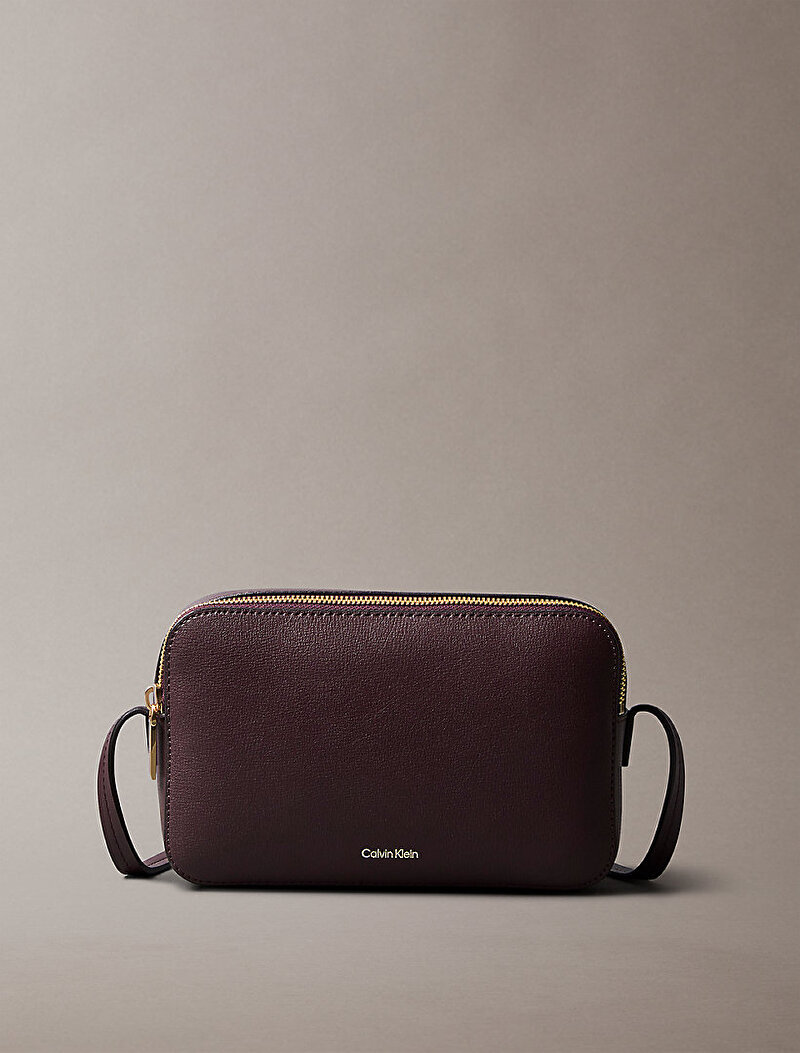 Kadın Foil Logo Elongated Çapraz Çanta