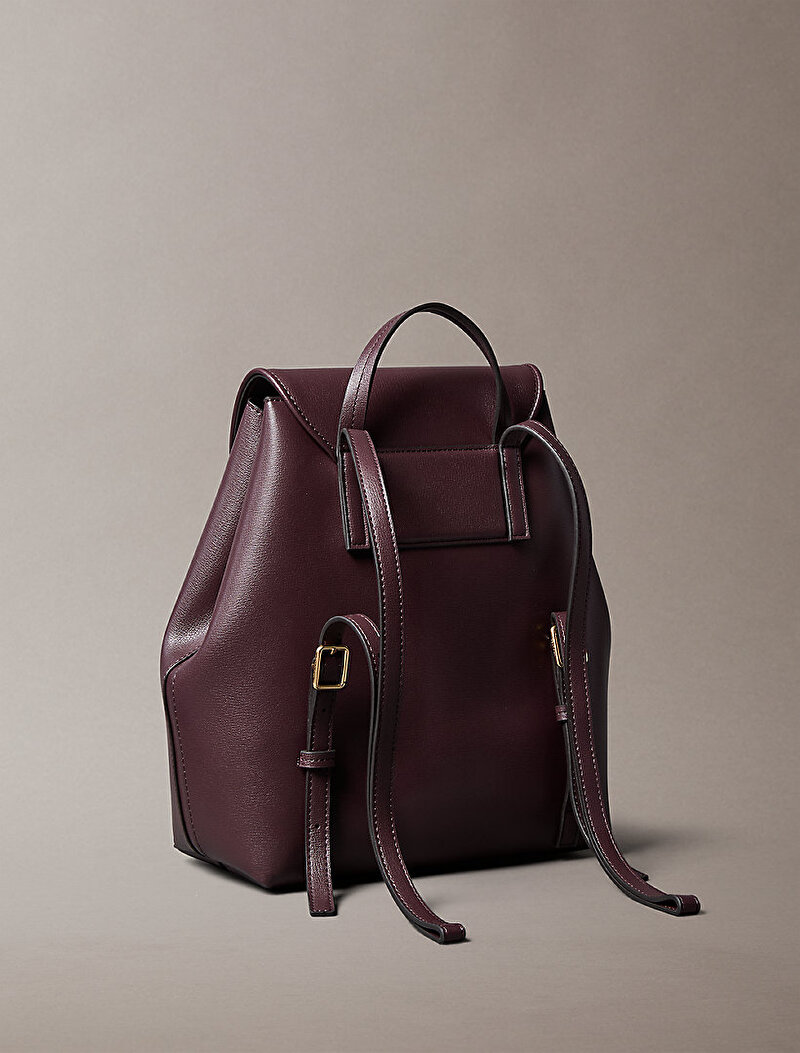 Calvin Klein Kırmızı Renkli Kadın Foil Logo Sırt Çantası