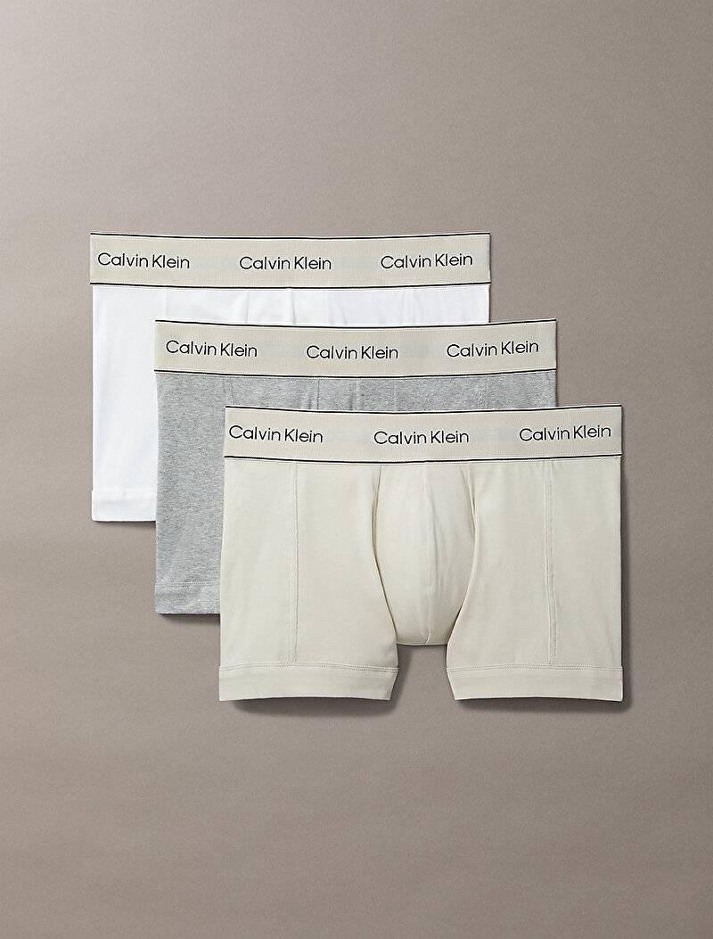 Erkek 3'lü Paket Trunk Boxer