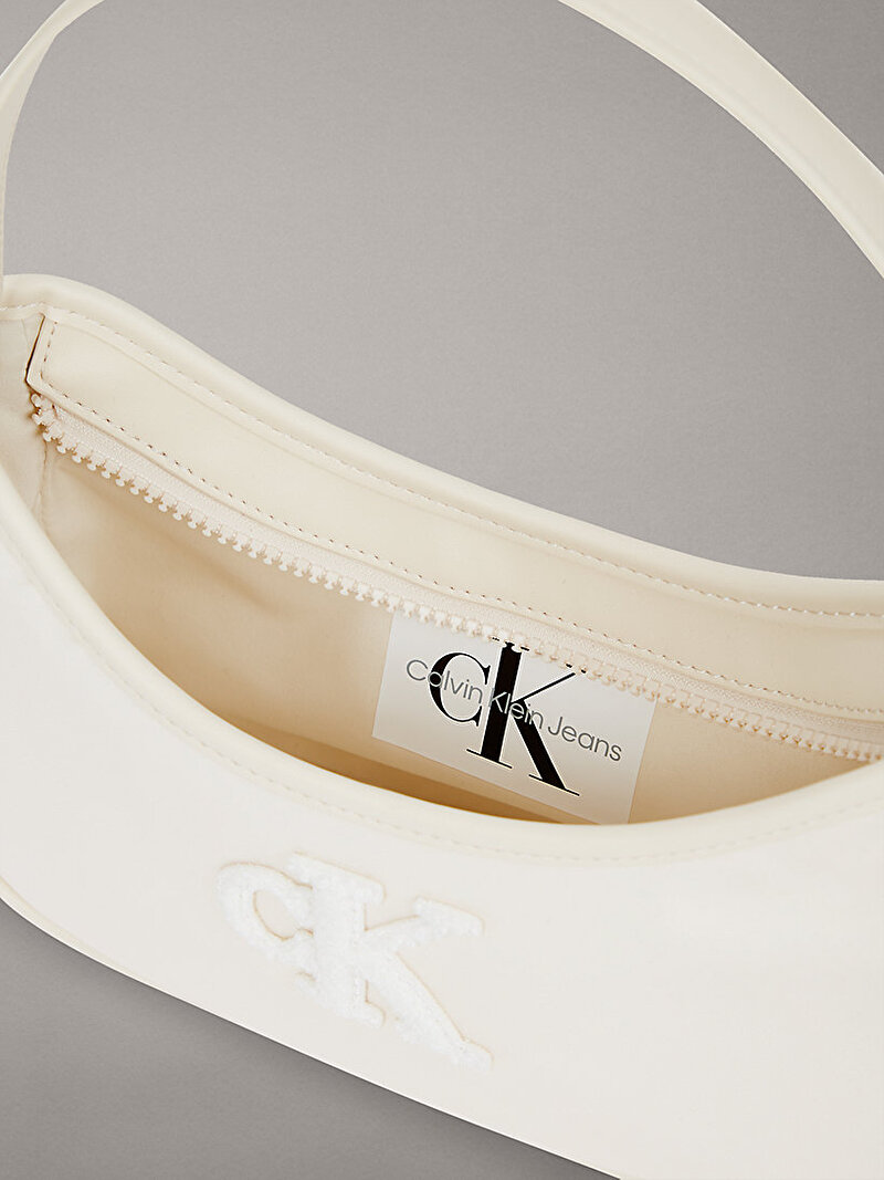 Calvin Klein Bej Renkli Çocuk Unisex Teddy Omuz Çantası