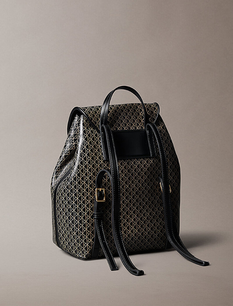 Calvin Klein Çok renkli Renkli Kadın Eemblem Flap Sırt Çantası