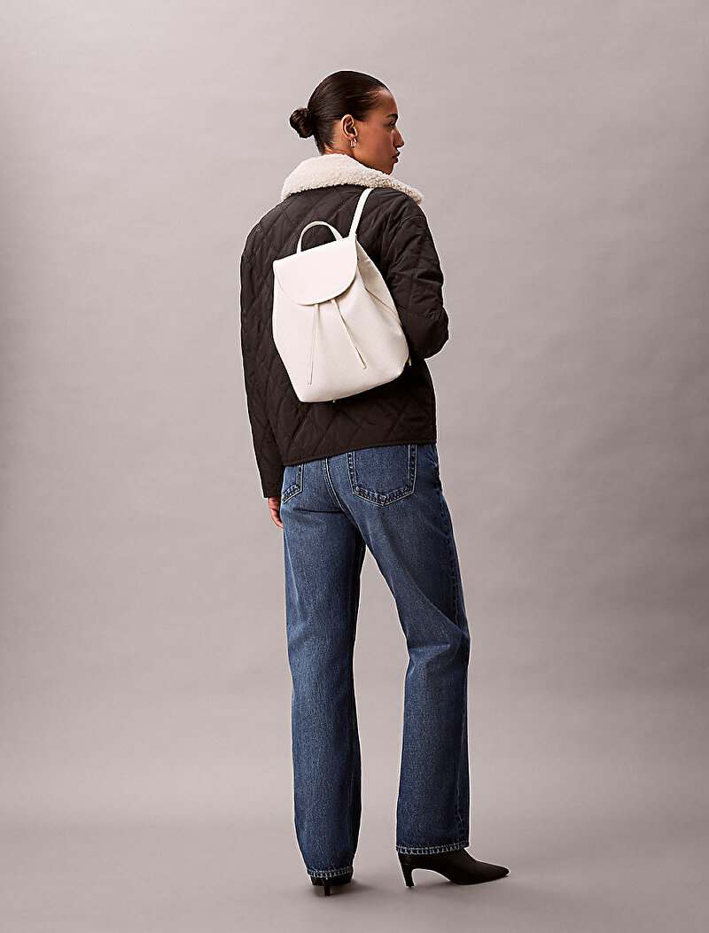 Calvin Klein Çok renkli Renkli Kadın Eemblem Flap Sırt Çantası