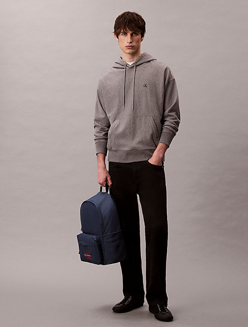 Calvin Klein Mavi Renkli Erkek Bold Round Sırt Çantası