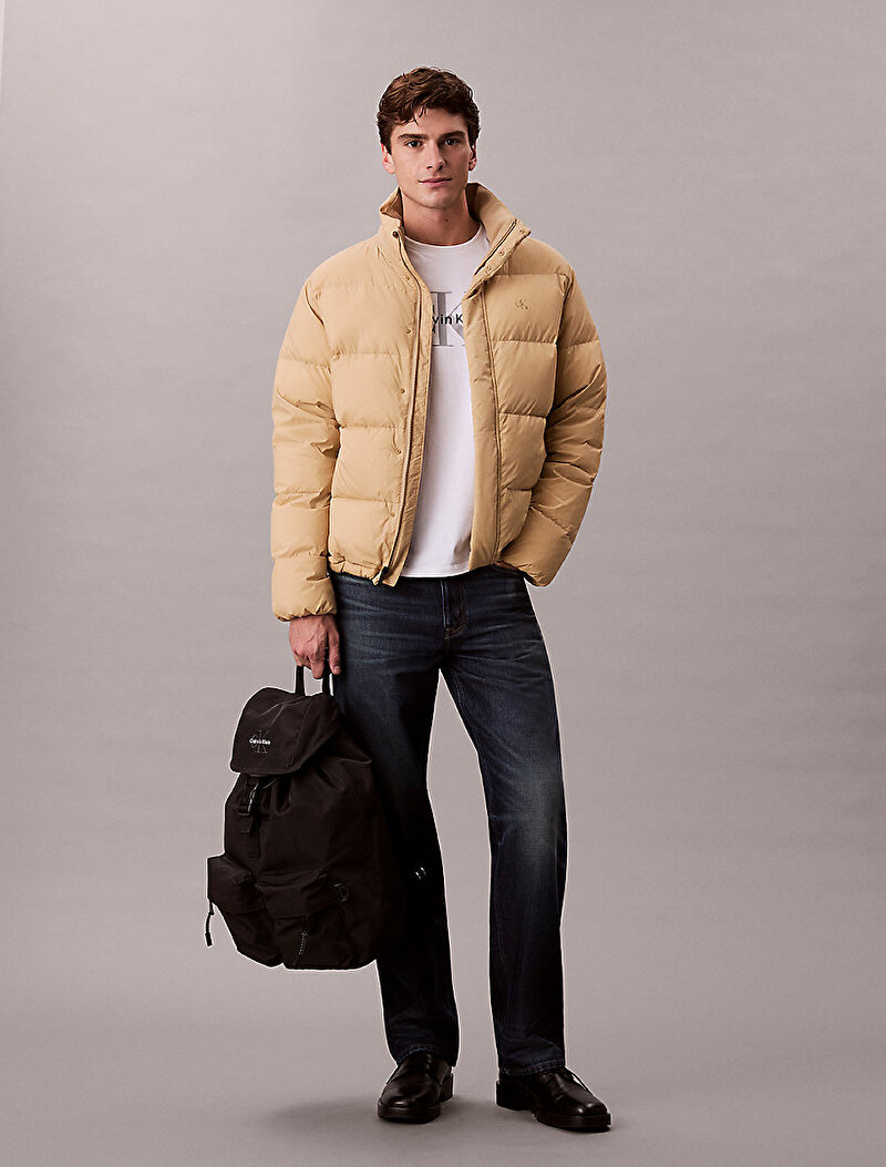 Calvin Klein Siyah Renkli Erkek Bold Flap Sırt Çantası