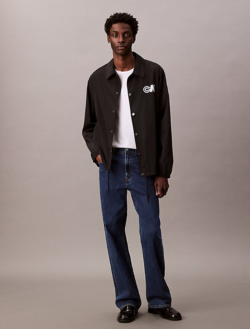 Calvin Klein Siyah Renkli Erkek Graphic Ceket