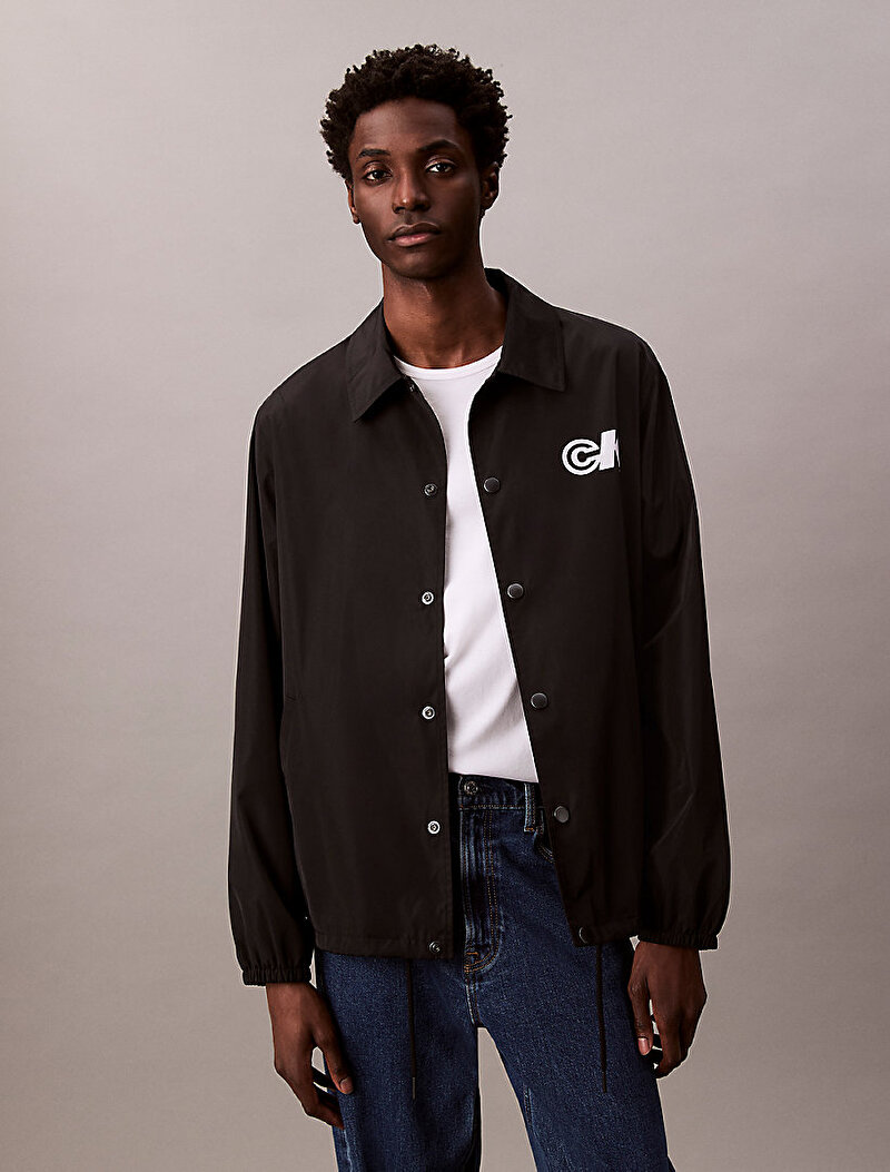 Calvin Klein Siyah Renkli Erkek Graphic Ceket