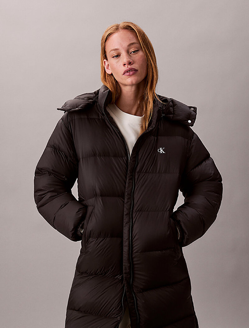 Calvin Klein Siyah Renkli Kadın Essential Midweight Mont