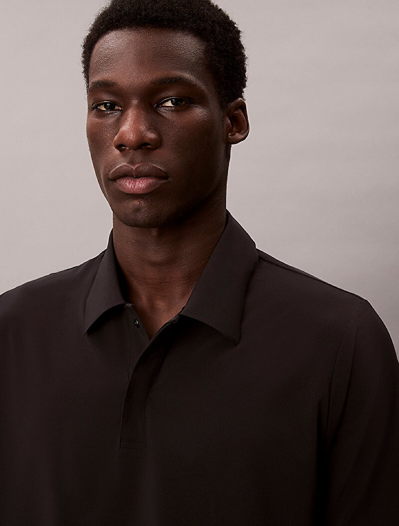 Calvin Klein Siyah Renkli Erkek Polo T-shirt