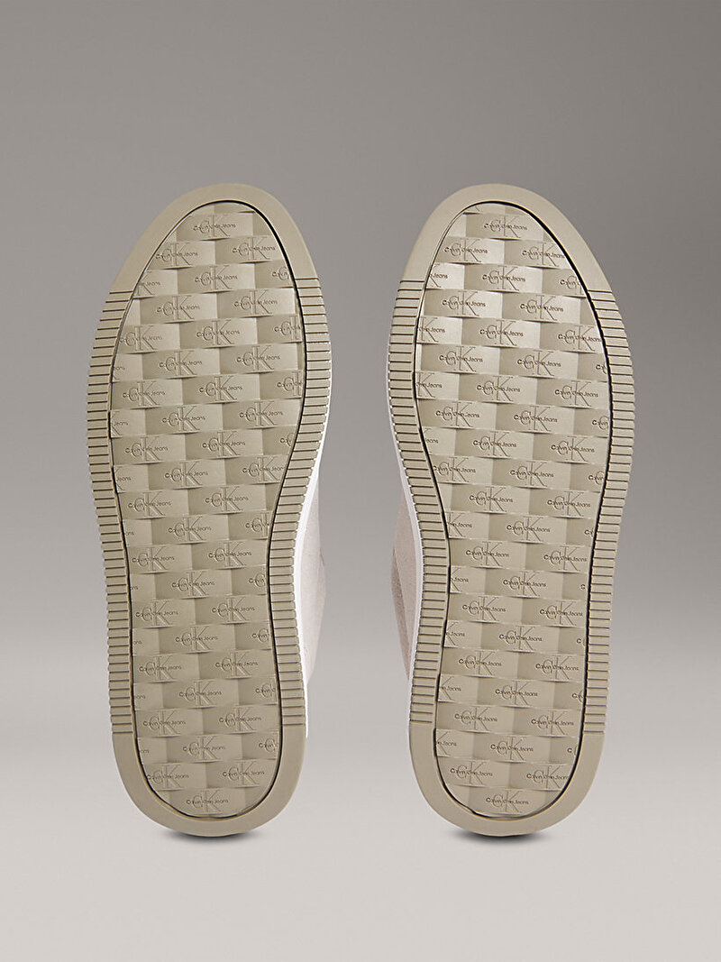 Calvin Klein Bej Renkli Kadın Bold Flatform Low Lace Sneaker