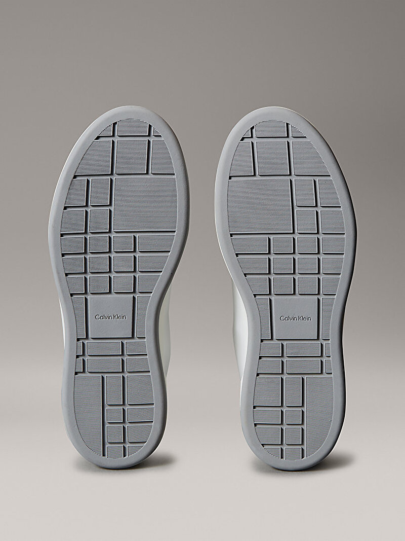 Calvin Klein Beyaz Renkli Kadın Basket Cups Laceup Sneaker