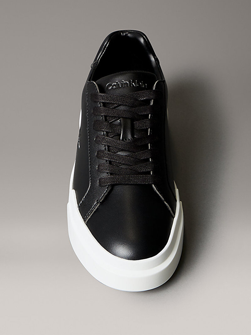 Calvin Klein Siyah Renkli Kadın Chunky Cupsole Laceup Sneaker