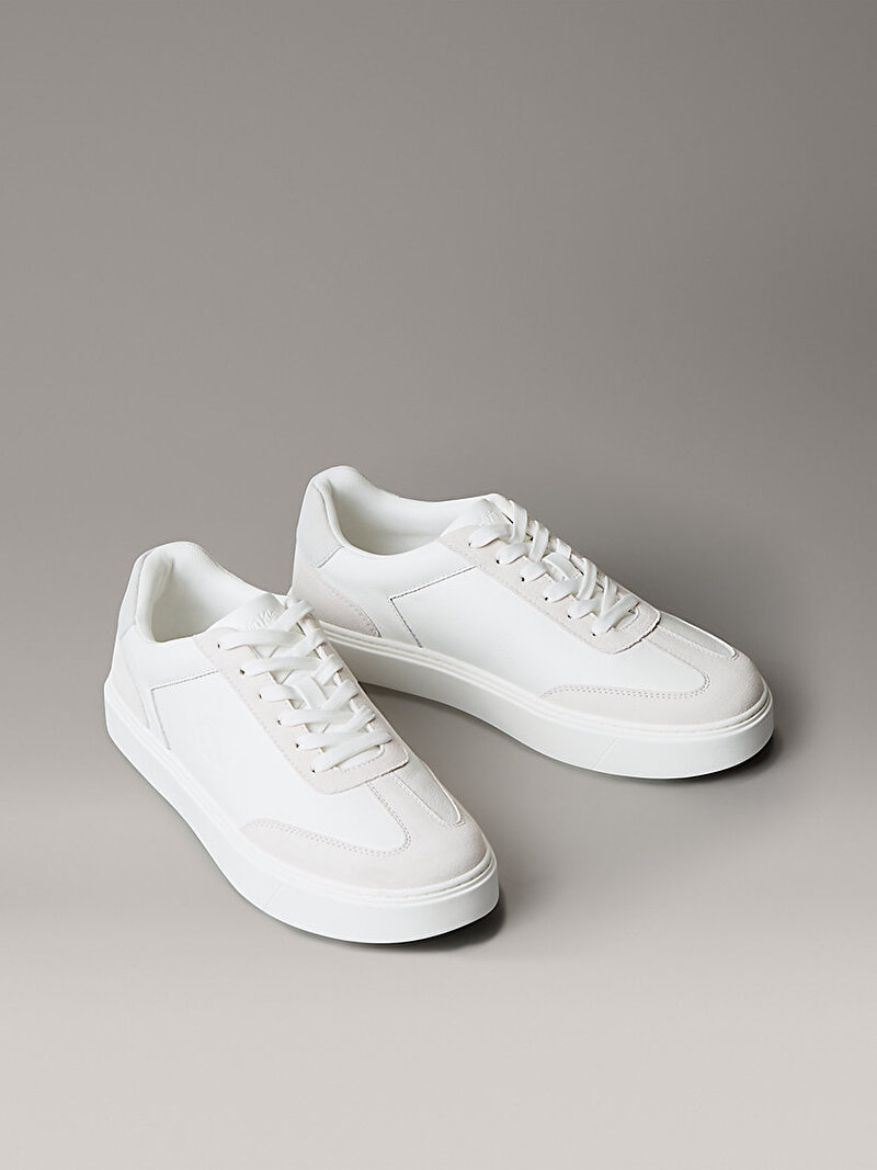 Calvin Klein Beyaz Renkli Erkek Classic Cupsole Lace Sneaker