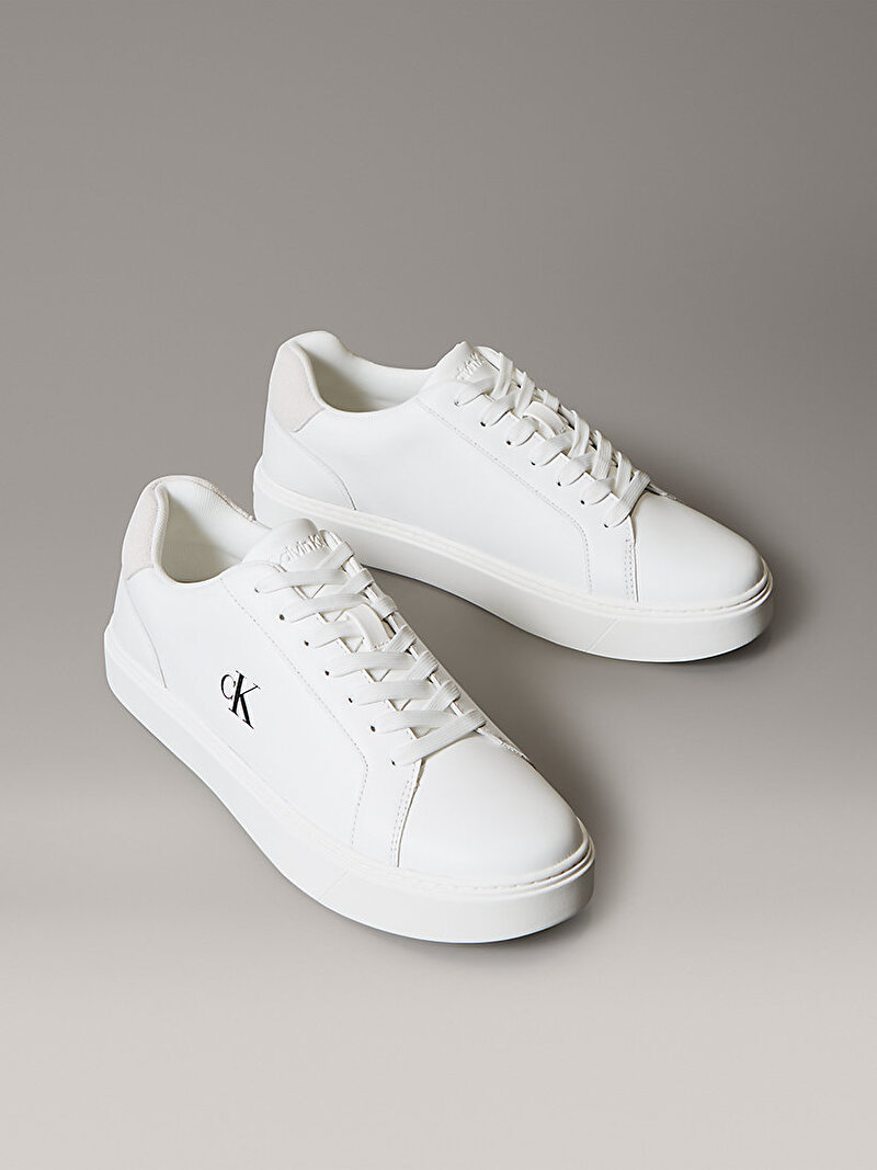 Calvin Klein Beyaz Renkli Erkek Classic Cupsole Lace Sneaker