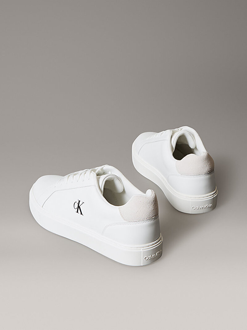 Calvin Klein Beyaz Renkli Erkek Classic Cupsole Lace Sneaker