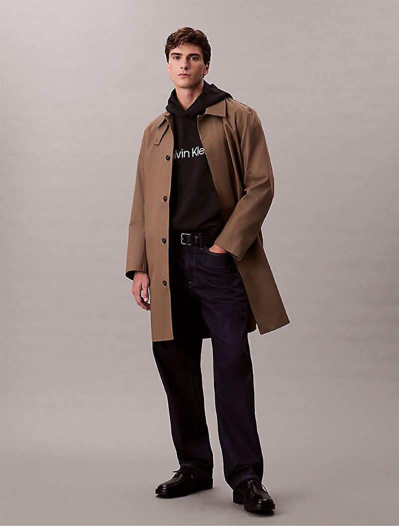 Calvin Klein Siyah Renkli Erkek Standard Logo Sweatshirt