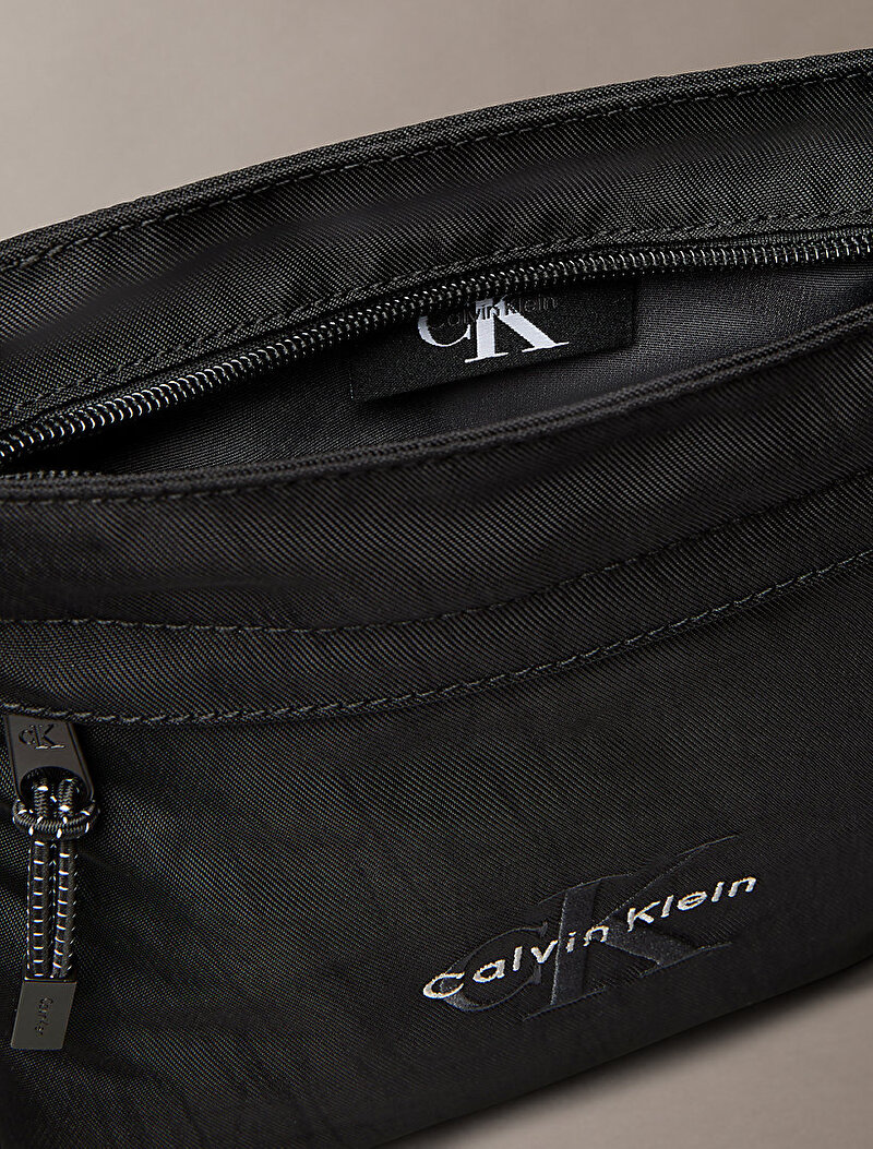Calvin Klein Siyah Renkli Erkek Bold Flatpack Çapraz Çanta