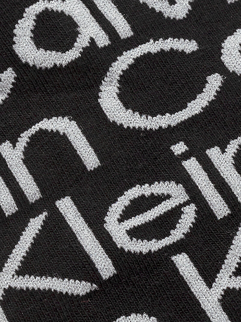 Calvin Klein Siyah Renkli Erkek 2'Li Sneaker Çorabı