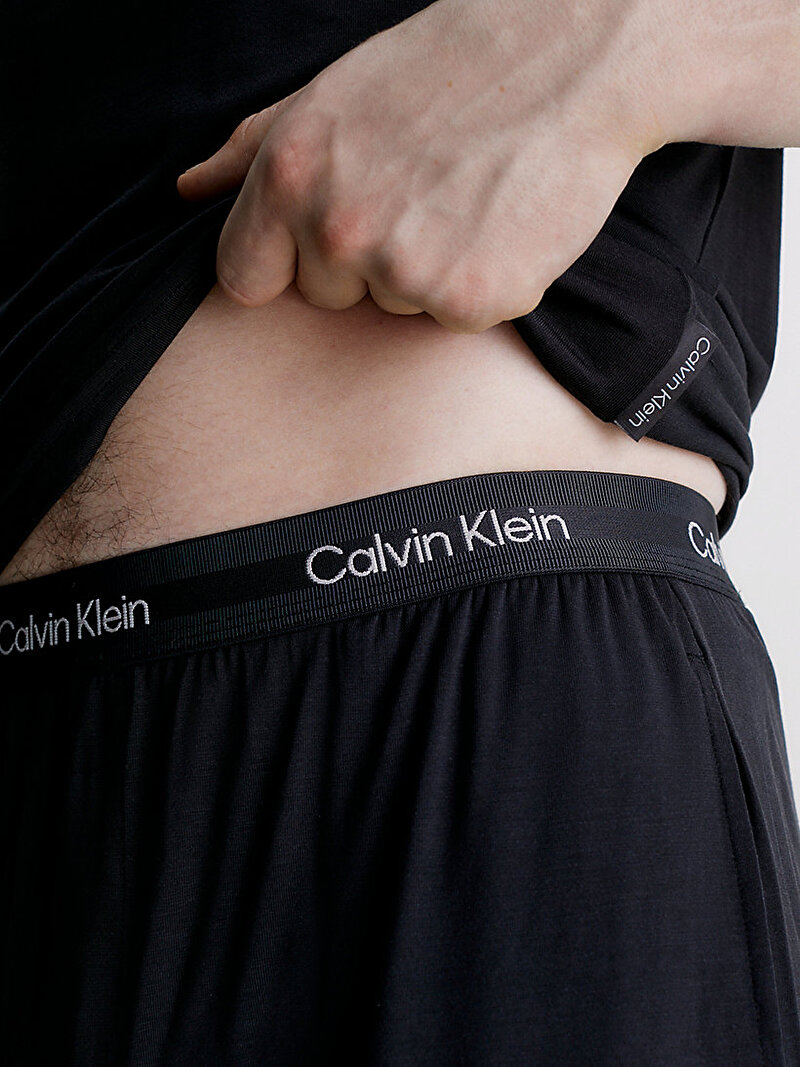 Calvin Klein Siyah Renkli Erkek Sleep Şort