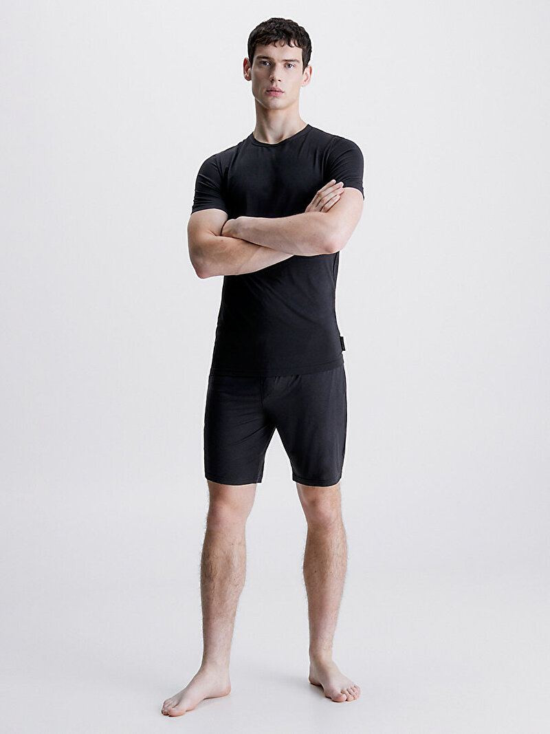 Calvin Klein Siyah Renkli Erkek Sleep Şort