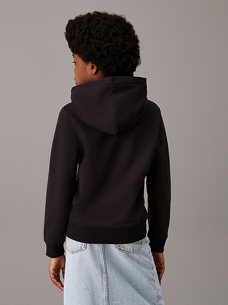Calvin Klein Siyah Renkli Erkek Çocuk Regular Sweatshirt