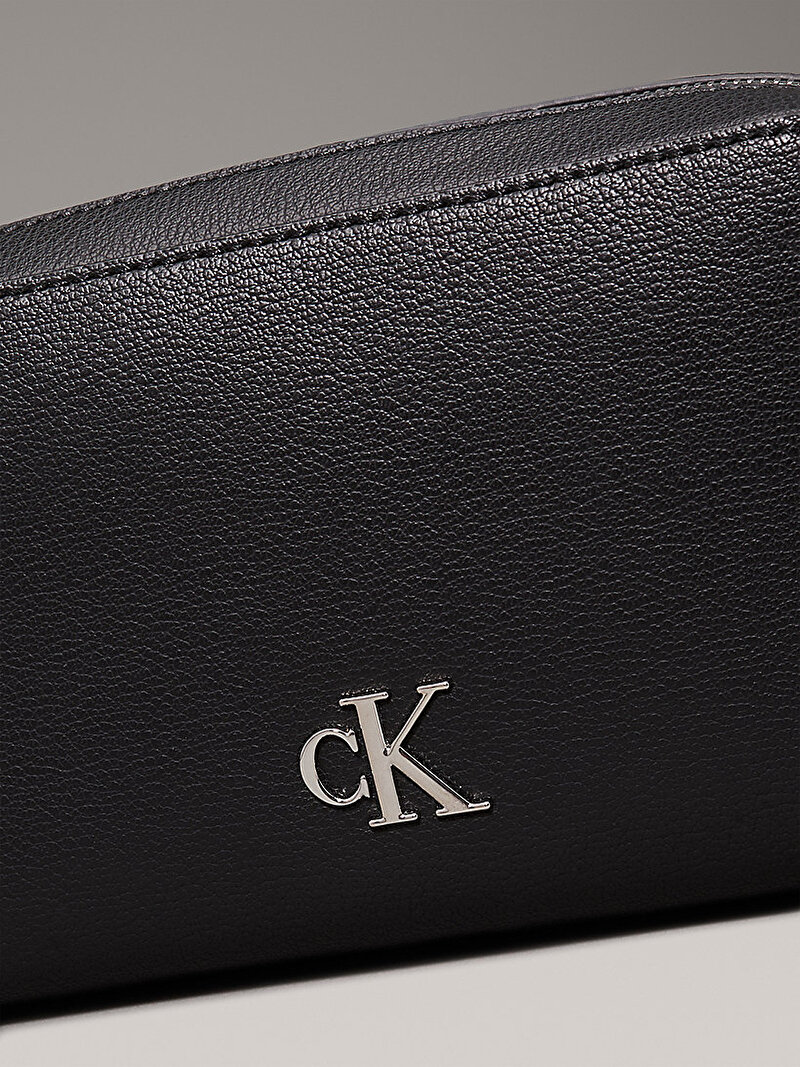 Calvin Klein Siyah Renkli Kadın Minimal Monogram Çapraz Çanta