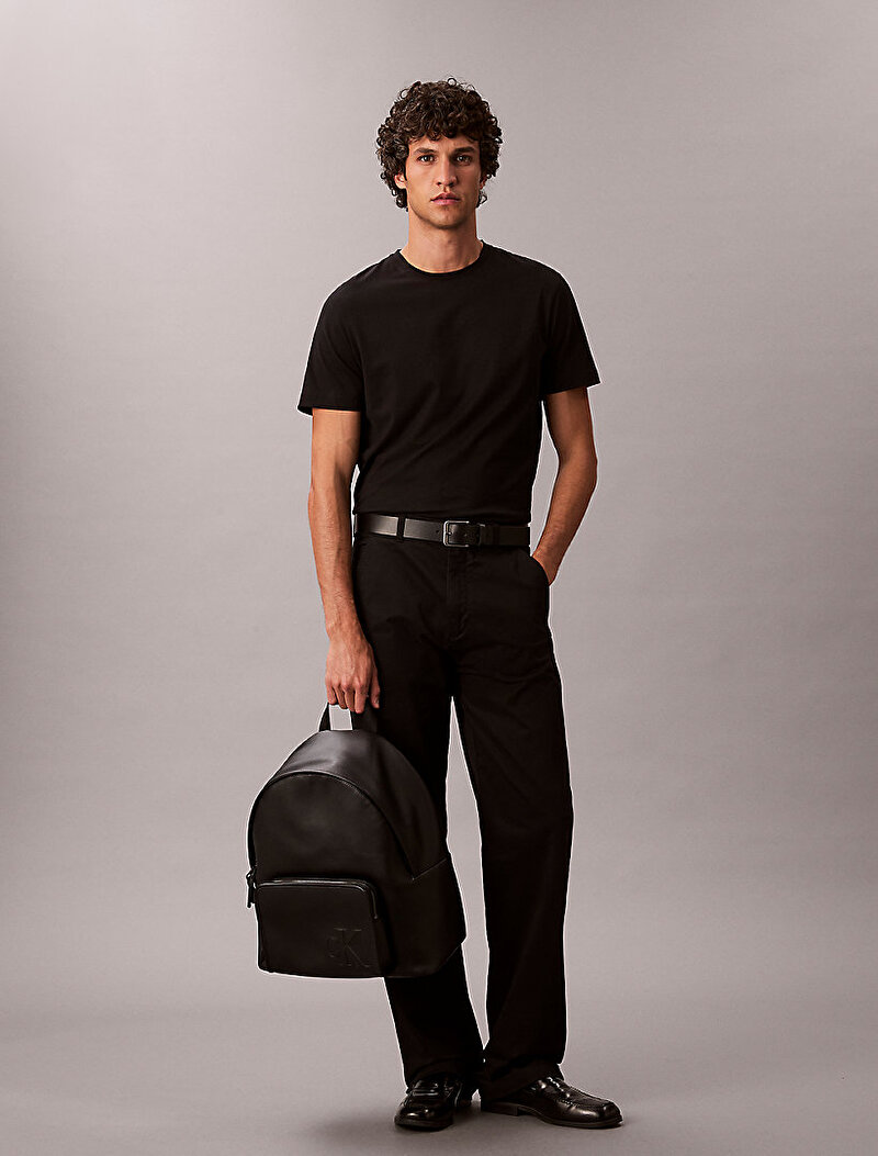 Calvin Klein Siyah Renkli Erkek Sculpted Impression Sırt Çantası