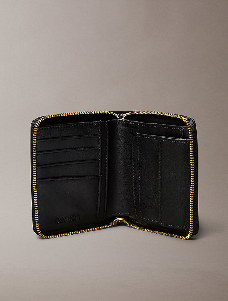 Calvin Klein Siyah Renkli Kadın Hardware Square Cüzdan