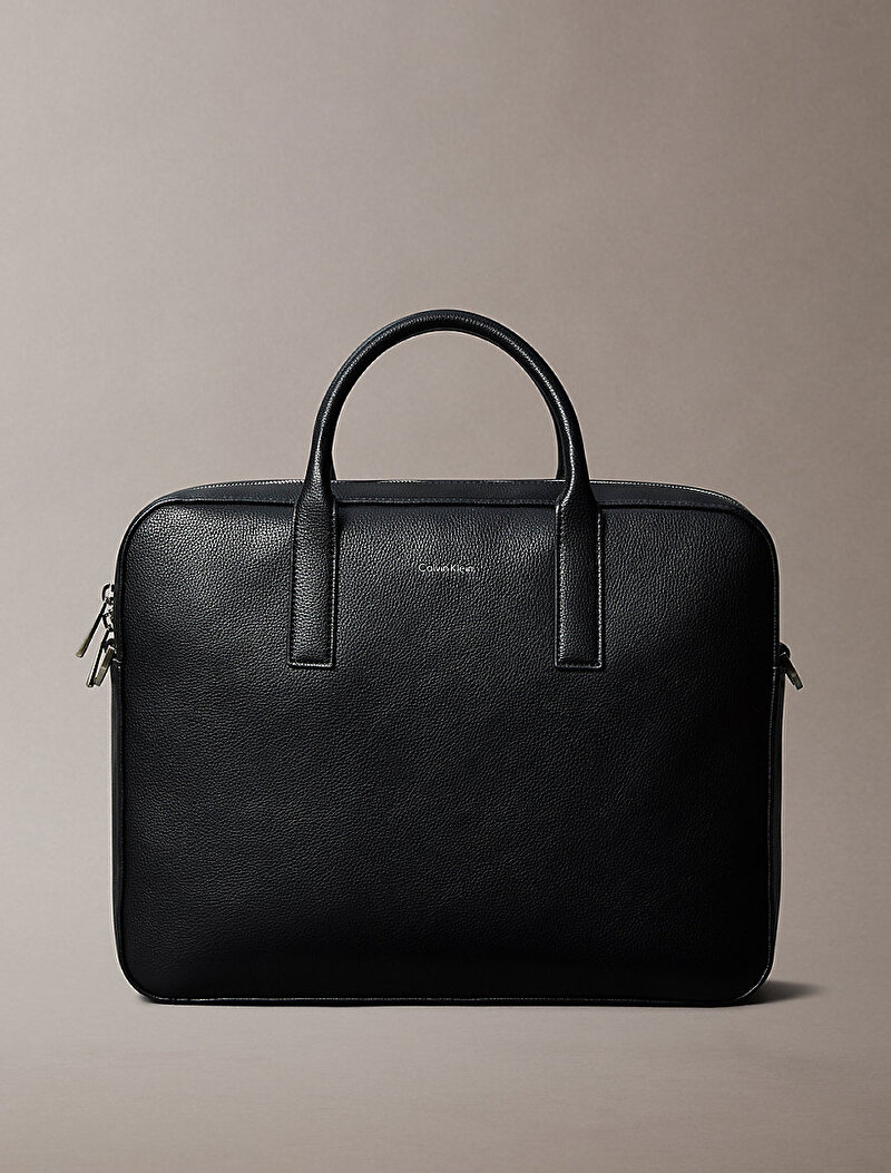 Calvin Klein Siyah Renkli Erkek Raised Laptop Çantası