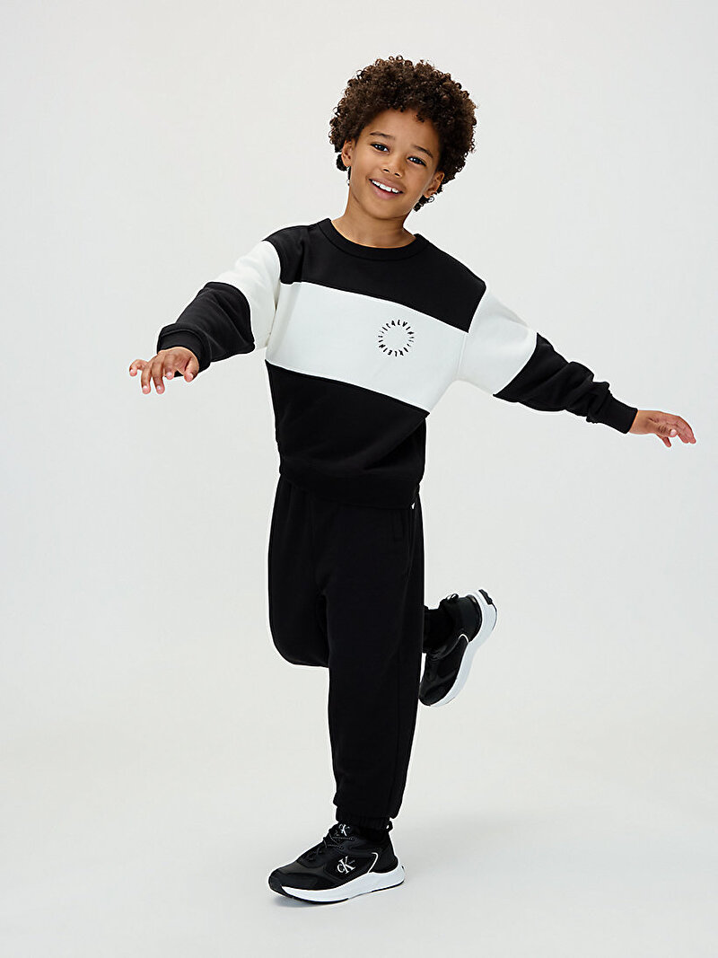 Calvin Klein Siyah Renkli Erkek Çocuk Eşofman Takım