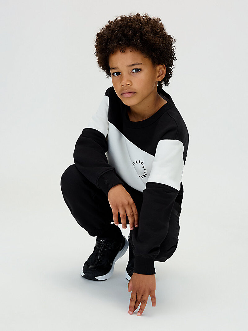 Calvin Klein Siyah Renkli Erkek Çocuk Eşofman Takım