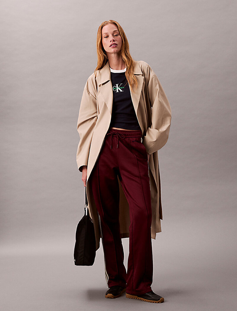 Kadın High Shine French Eşofman Altı