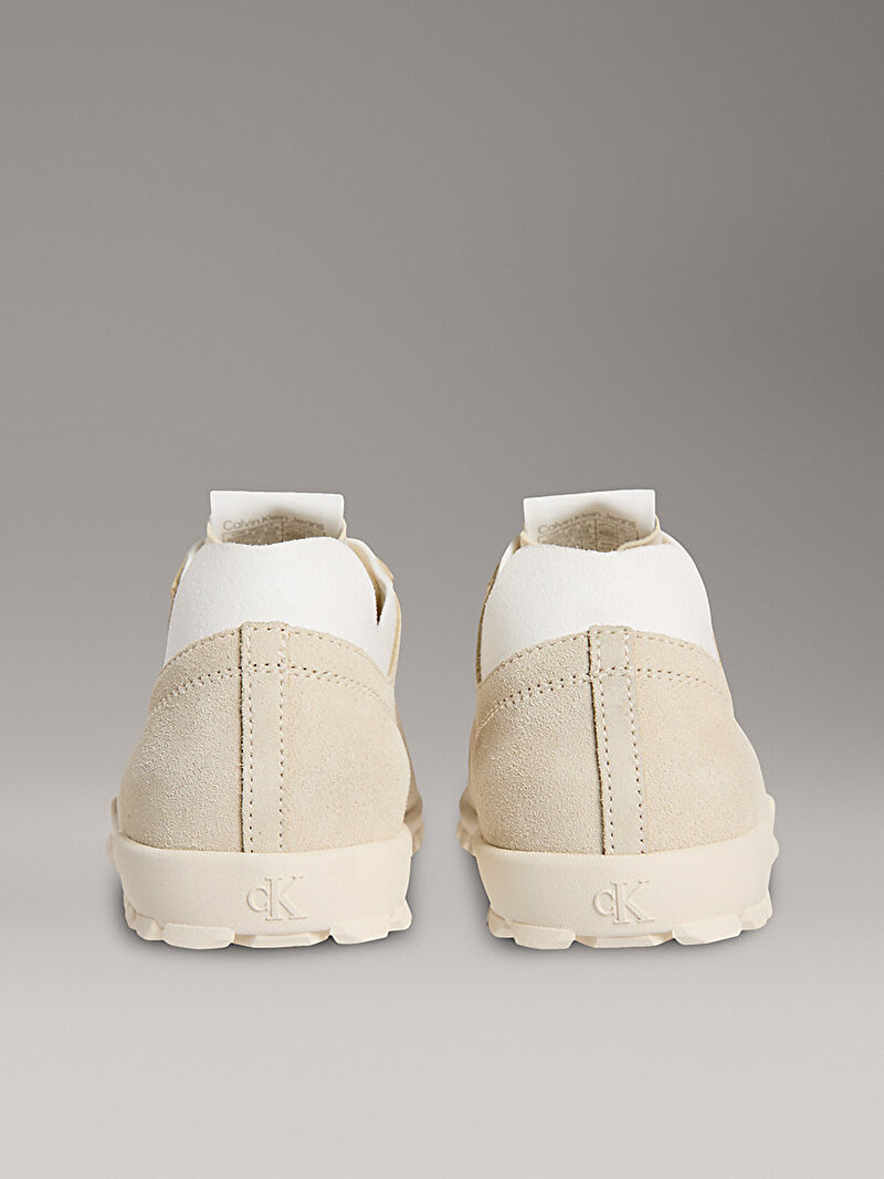 Calvin Klein Bej Renkli Kadın Low Profile Runner Sneaker