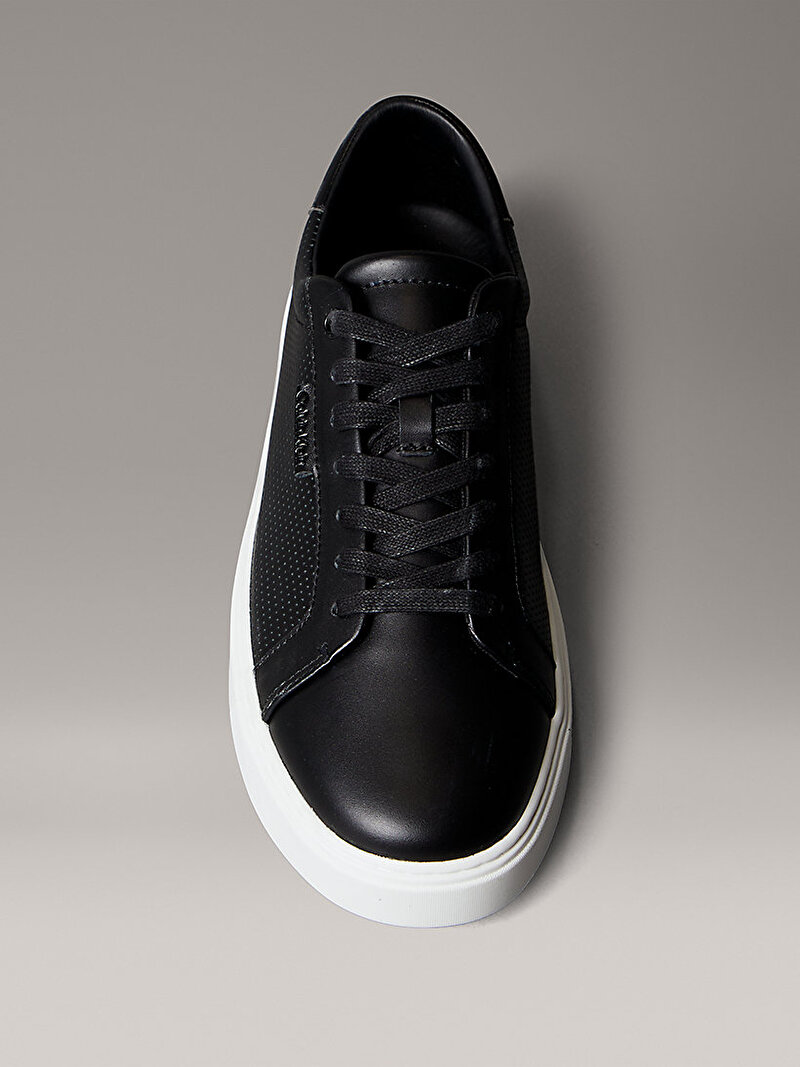 Calvin Klein Siyah Renkli Erkek Clean Cup Low Laceup Sneaker