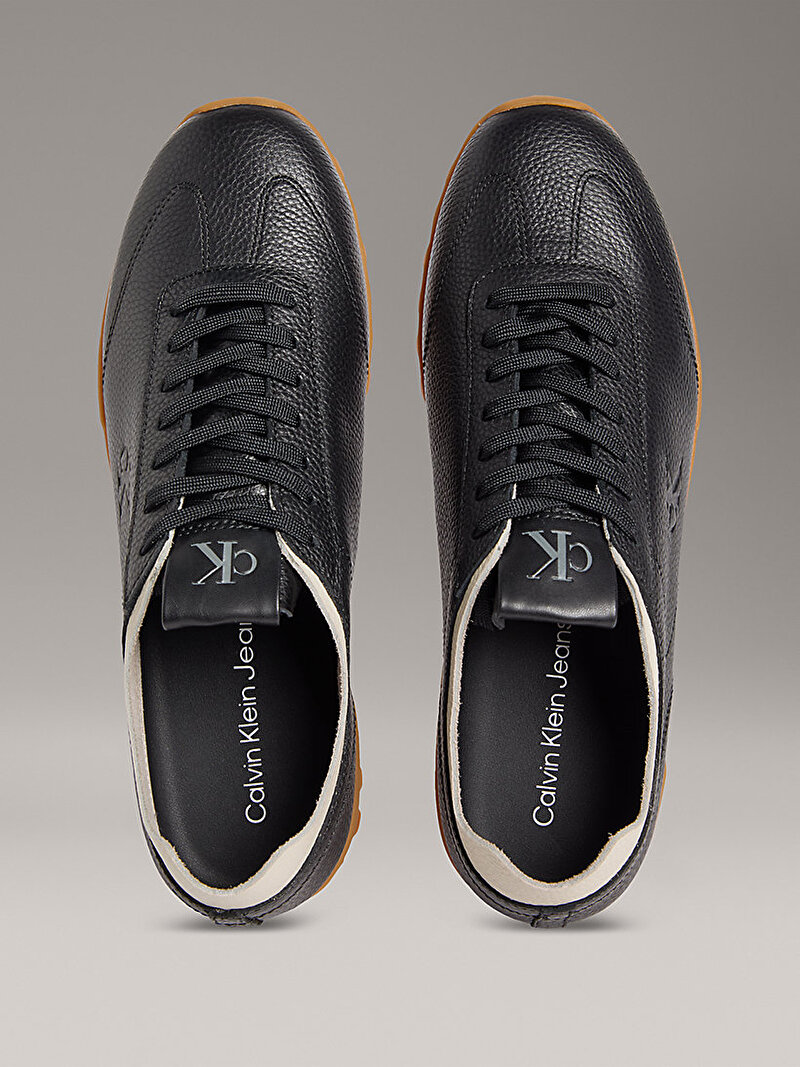 Calvin Klein Siyah Renkli Erkek Low Profile Runner Sneaker
