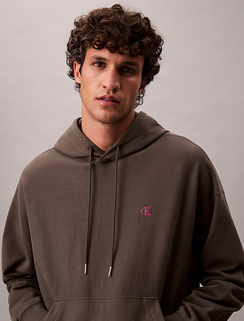 Erkek Premium Terry Monogram Sweatshirt