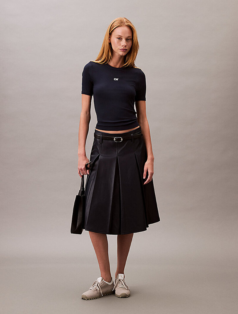 Calvin Klein Lacivert Renkli Kadın Modal Rib Tank Top