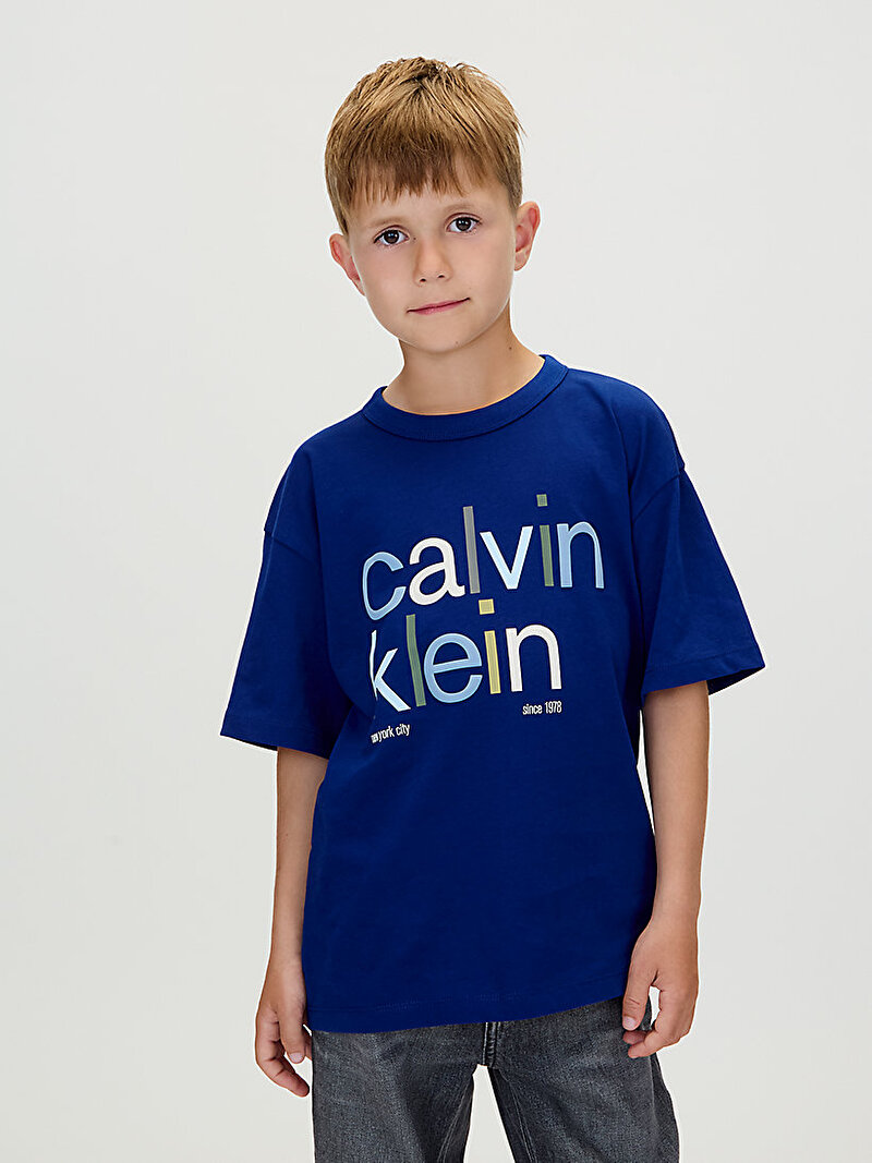 Erkek Çocuk Color Logo Graphic T-shirt