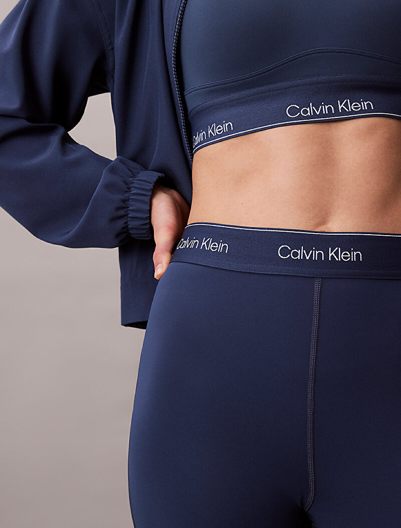 Calvin Klein Lacivert Renkli Kadın Modern Sport High Rise Tayt