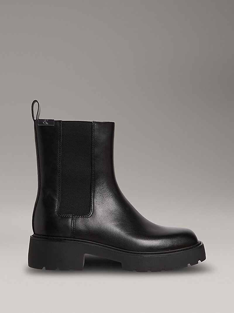 Calvin Klein Siyah Renkli Kadın Combat Mid Chelsea Bot