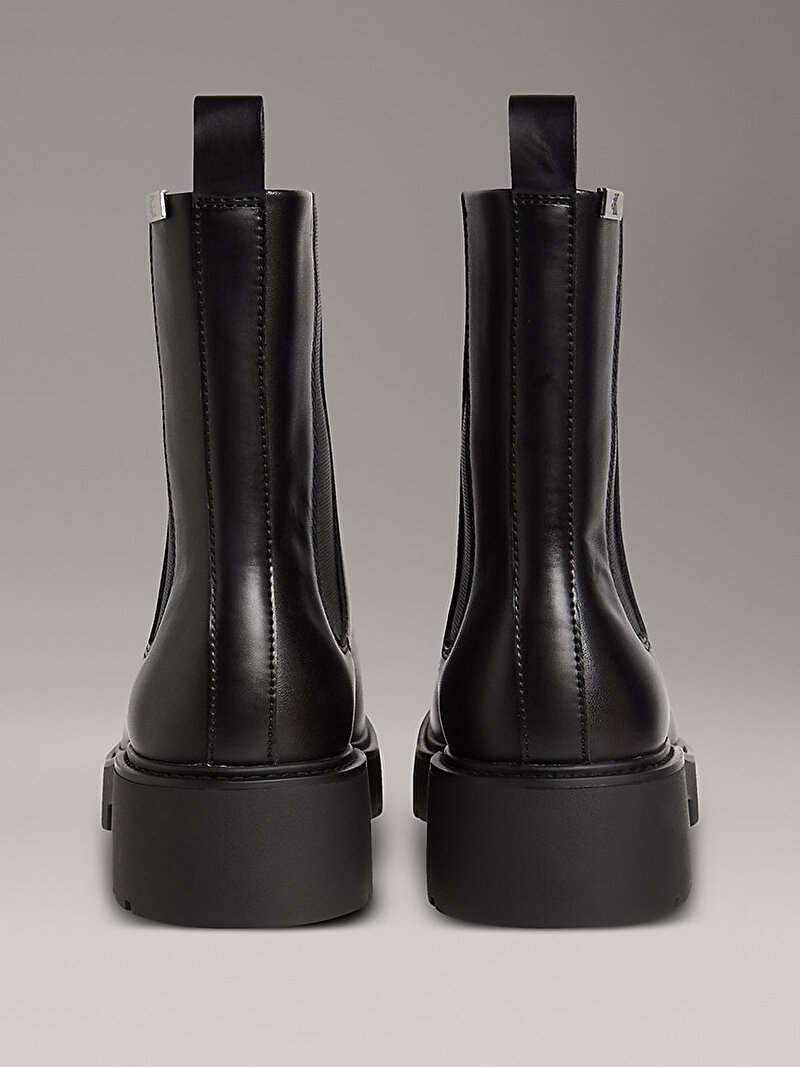 Calvin Klein Siyah Renkli Kadın Combat Mid Chelsea Bot