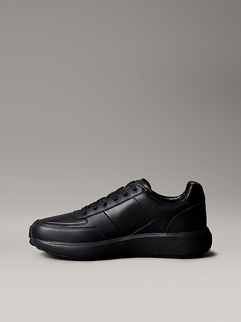 Calvin Klein Siyah Renkli Erkek Text Rubber Desert Bot