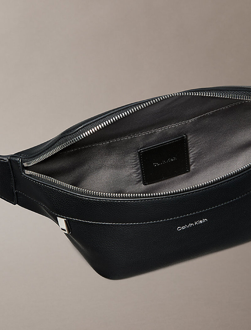 Calvin Klein Siyah Renkli Erkek Raised Washbag