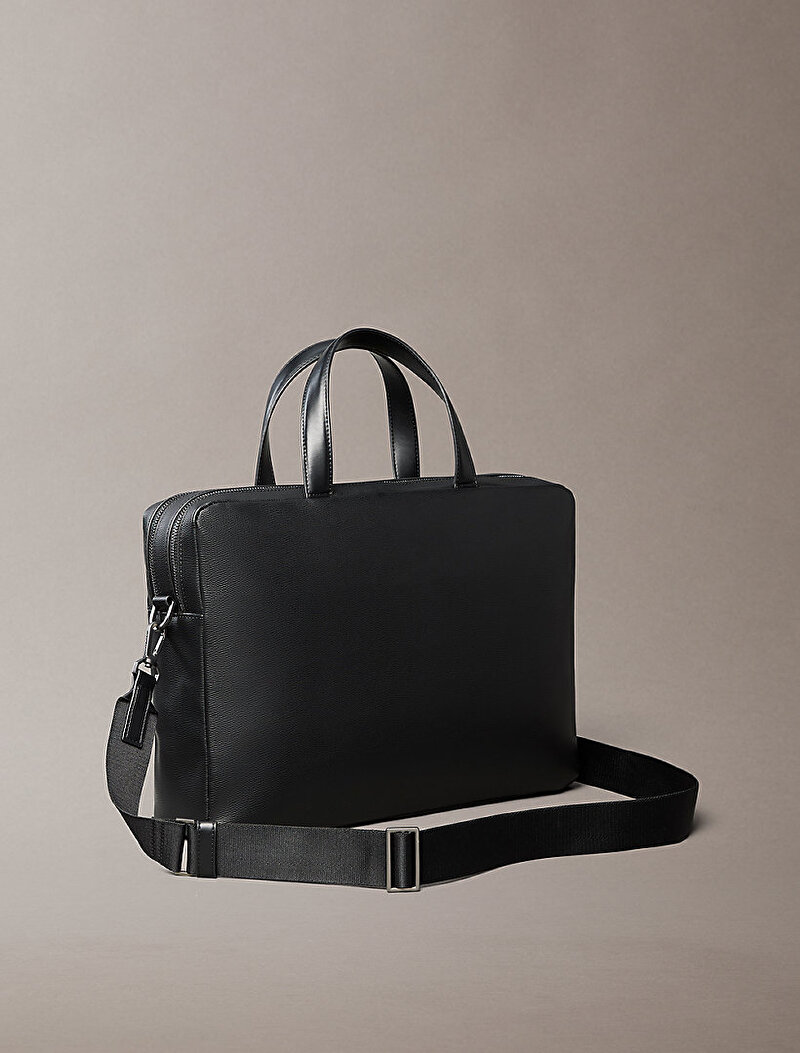 Calvin Klein Siyah Renkli Erkek Zip Laptop Çantası